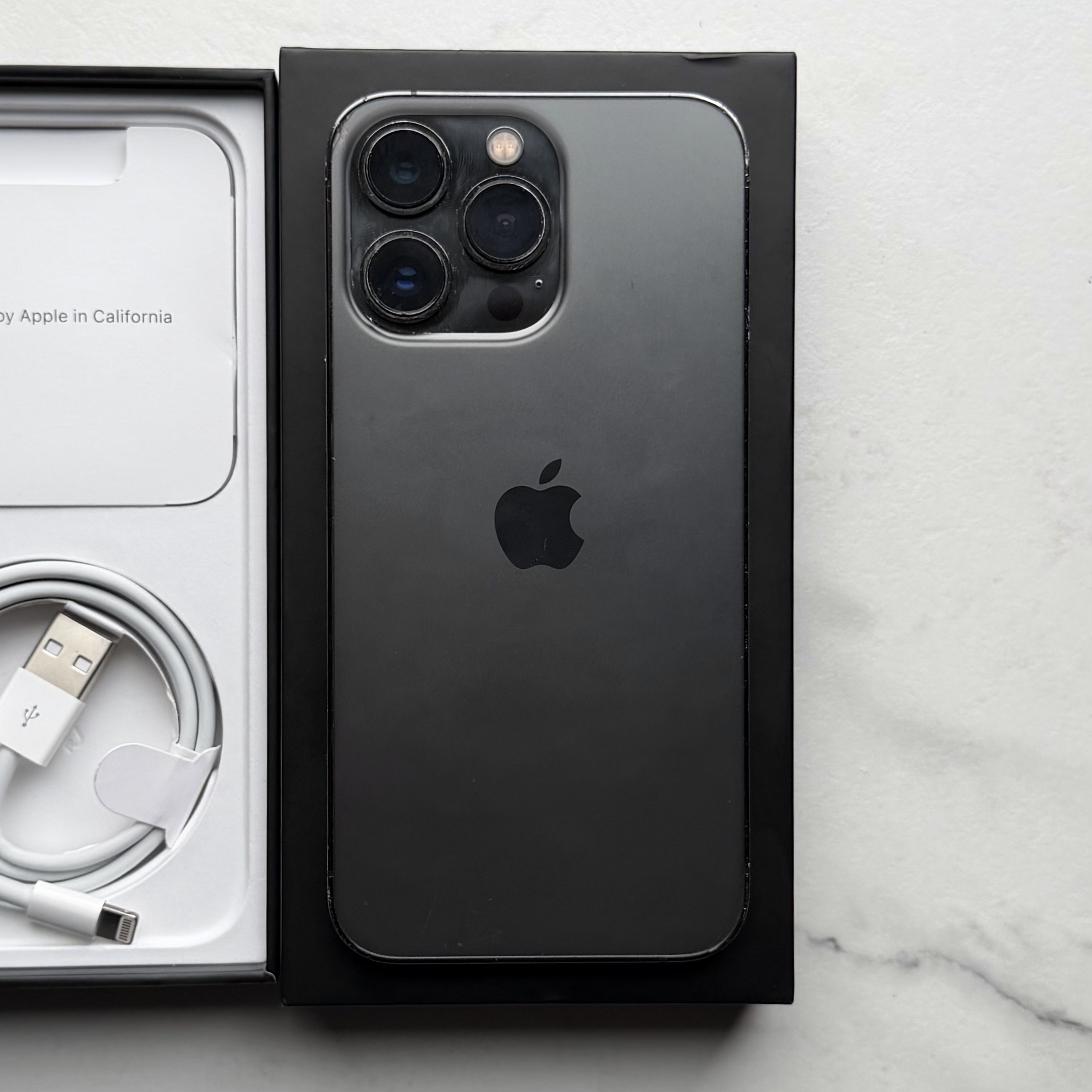 iPhone 13 Pro 128GB Unlocked (Good Condition) With Box & Charger - Image 3